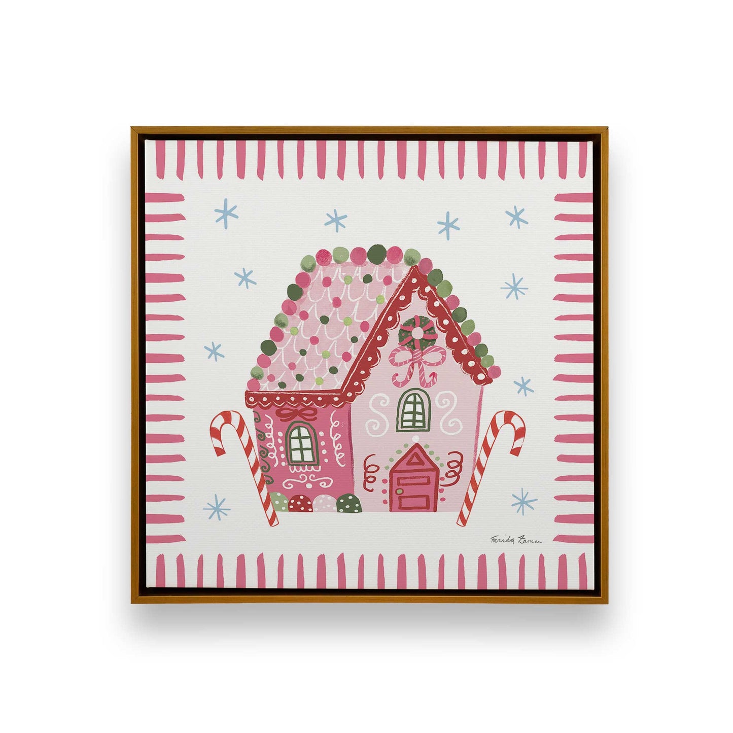 [Color:Polished Gold], Picture of art in a Polished Gold frame