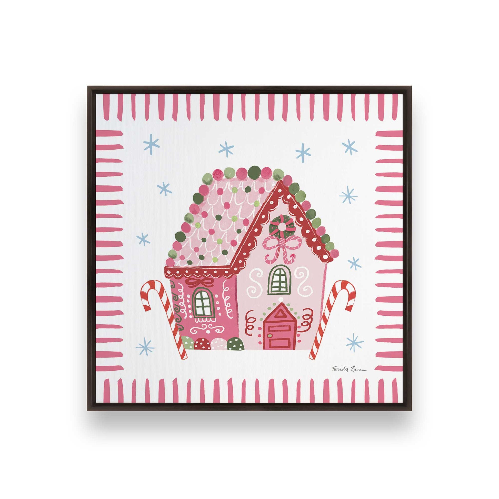 [Color:Espresso], Picture of art in an Espresso frame