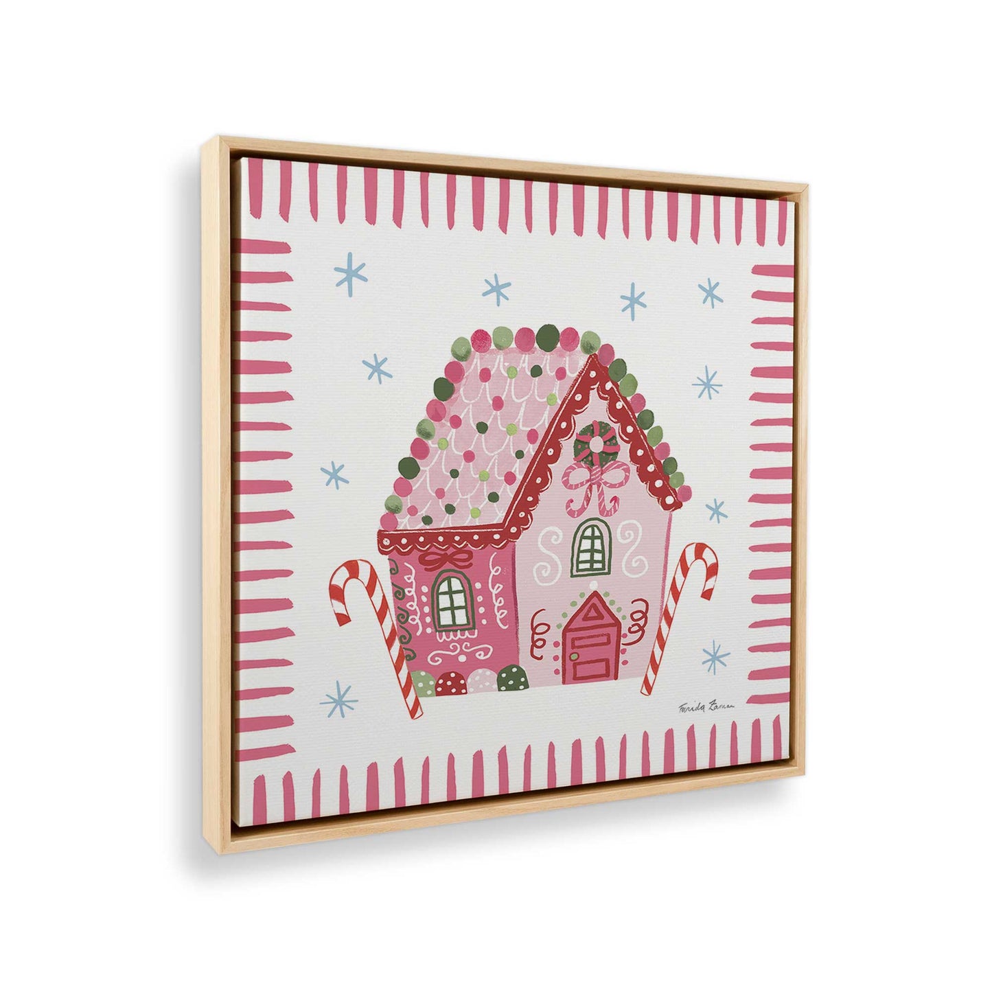 [Color:American Maple], Picture of the corner of the art