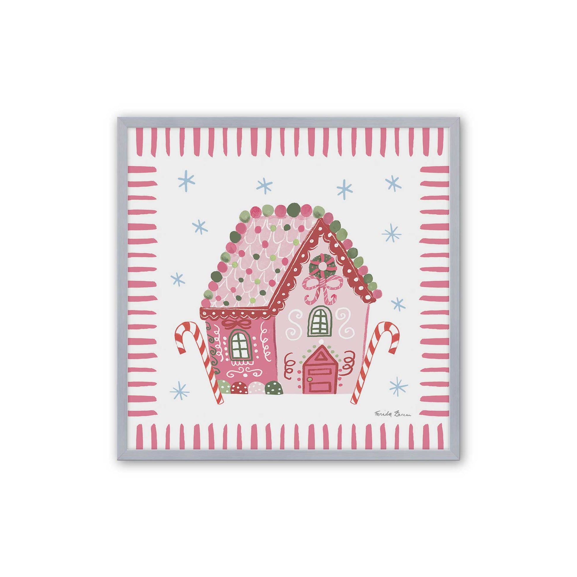 [Color:Polished Chrome], Picture of art in a Polished Chrome frame