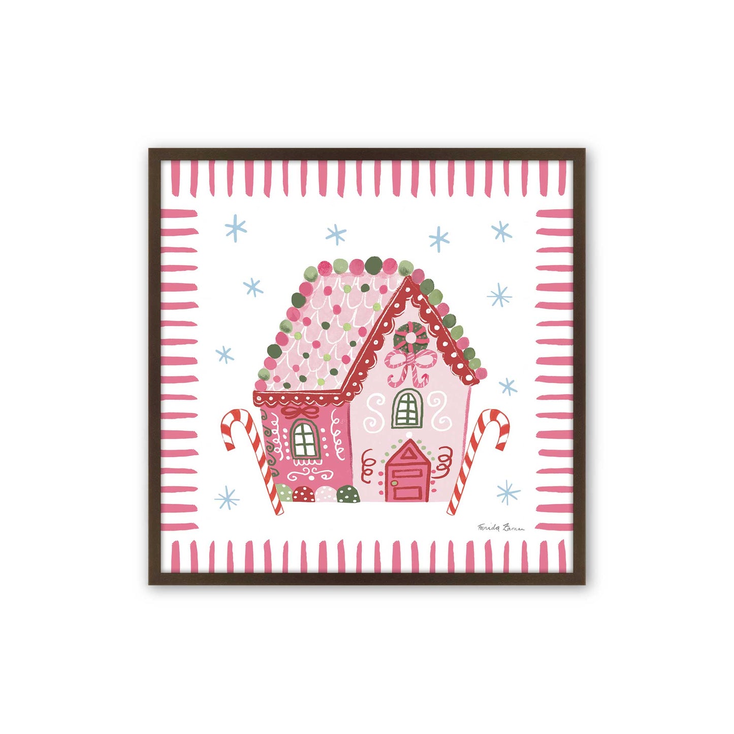 [Color:Espresso], Picture of art in a Espresso frame