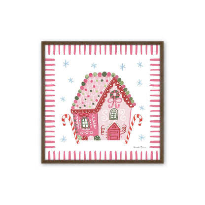 [Color:Walnut], Picture of art in a Walnut frame