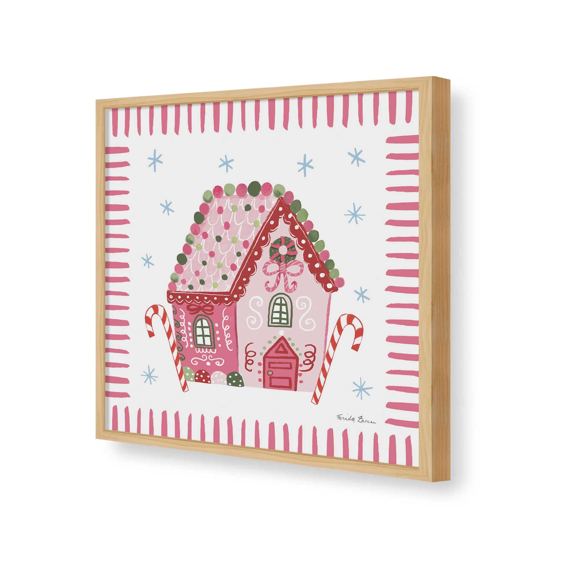 [Color:Espresso], Picture of art in a Espresso frame of the corner