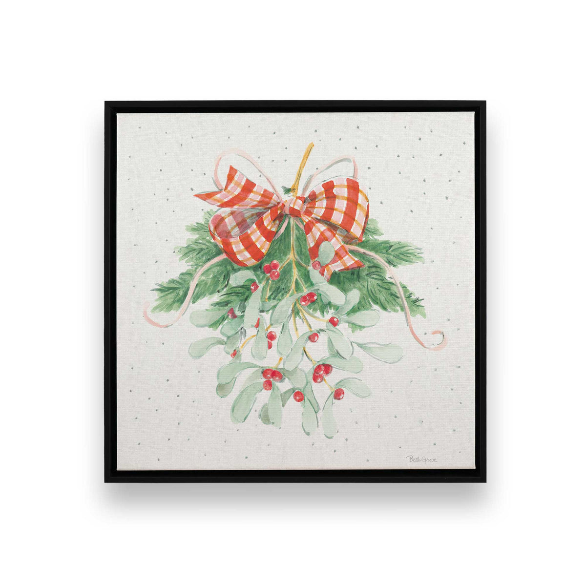 [Color:Satin Black], Picture of art in a Satin Black frame