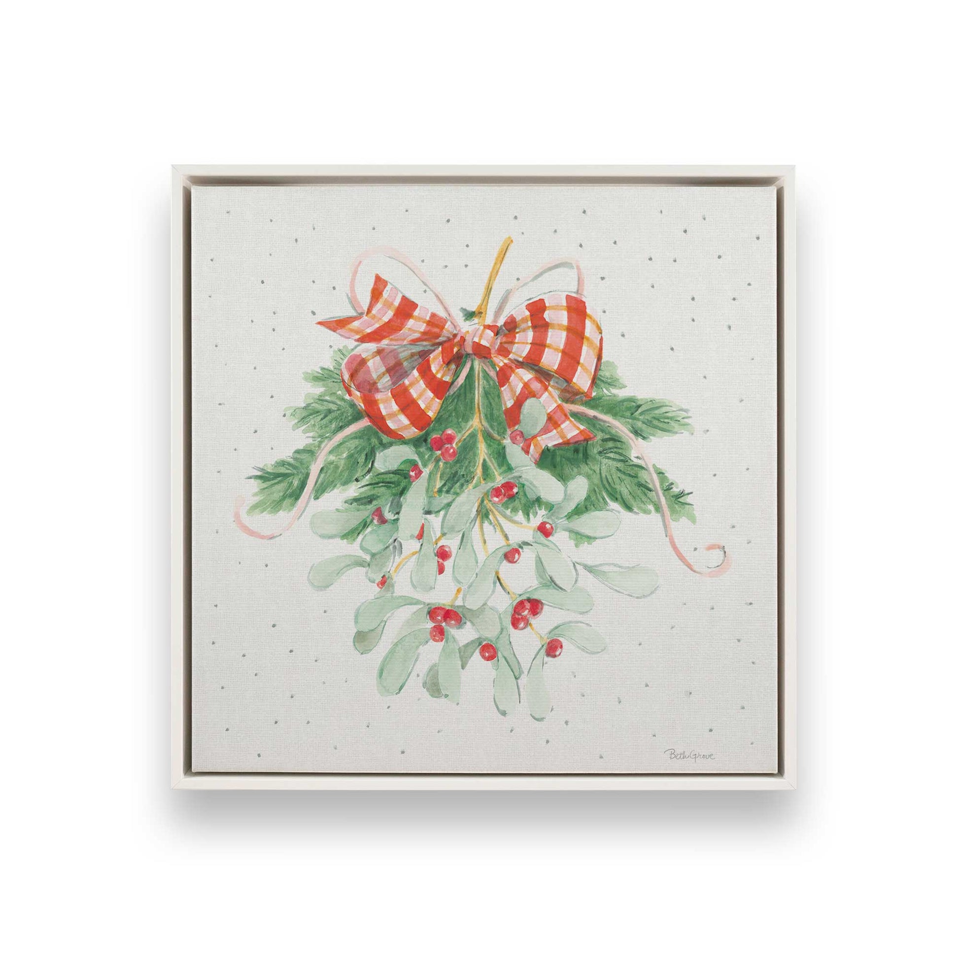 [Color:Opaque White], Picture of art in a White frame