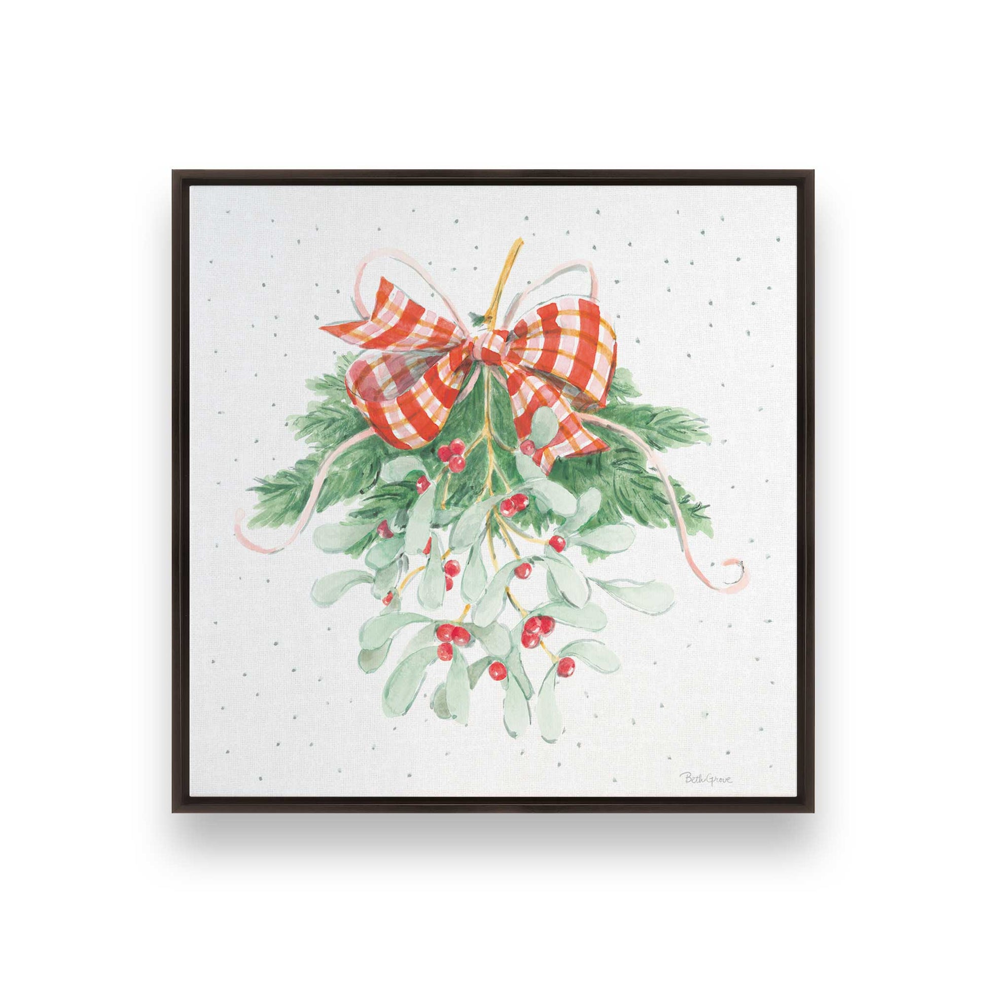 [Color:Espresso], Picture of art in a Espresso frame