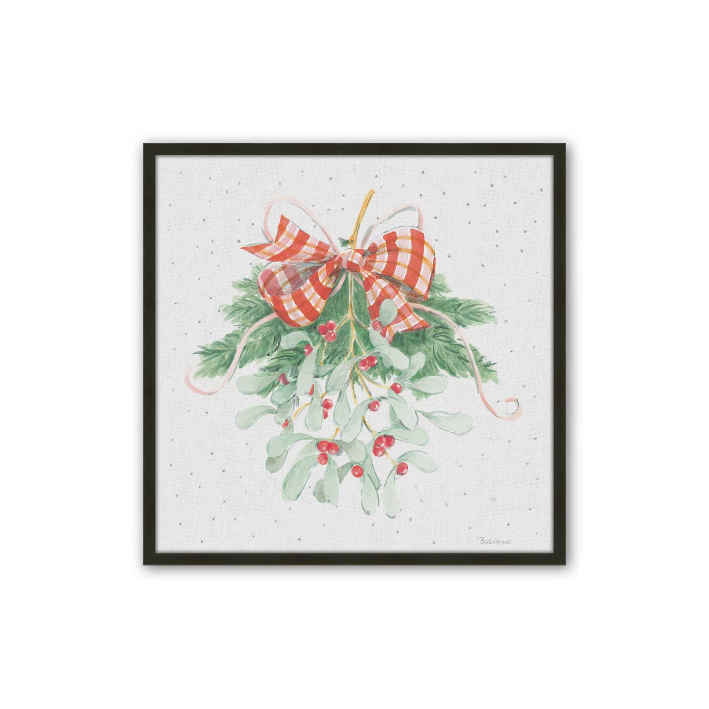 [Color:Satin Black], Picture of art in a Satin Black frame