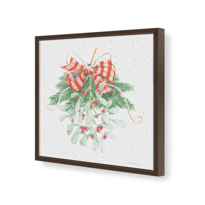 [Color:Espresso], Picture of art in a Espresso frame of the corner