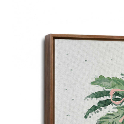 [Color:Walnut], Picture of art in a Walnut frame at an angle