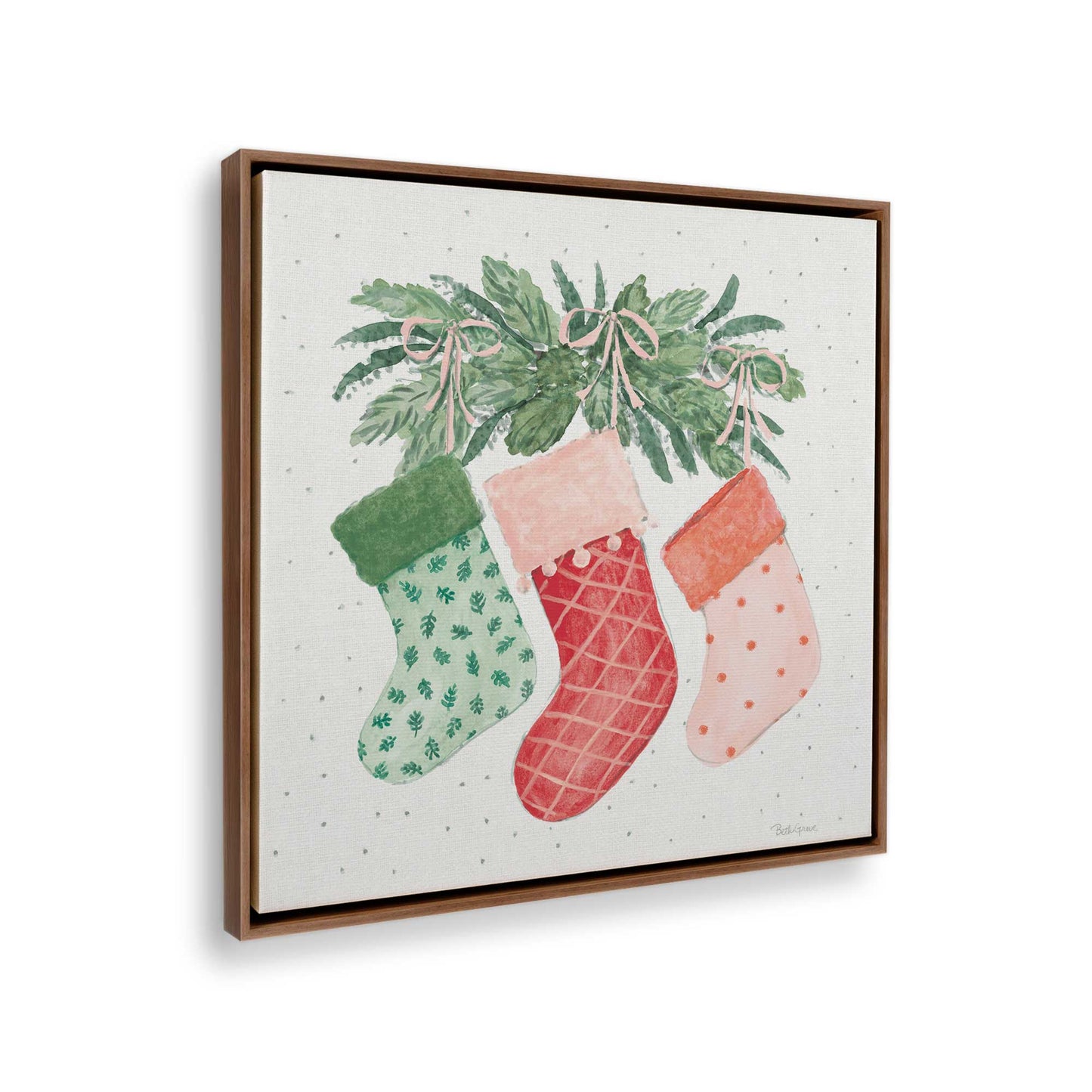 [Color:Walnut], Picture of the corner of the art