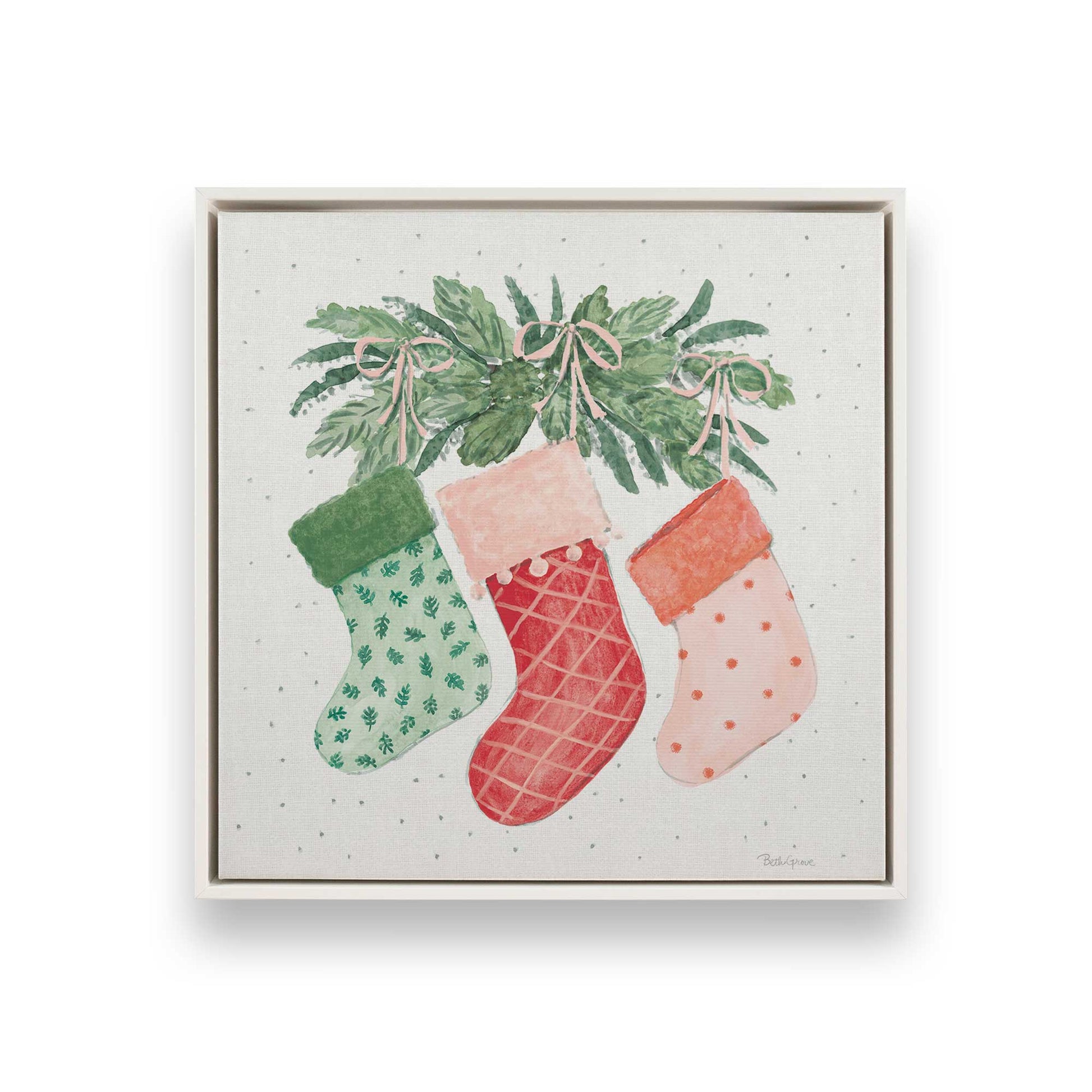 [Color:Opaque White], Picture of art in a White frame