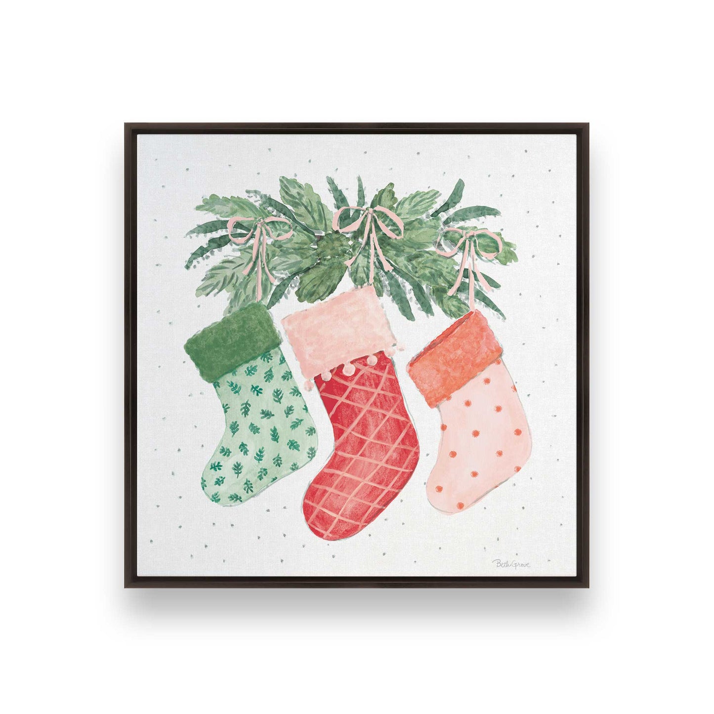 [Color:Espresso], Picture of art in a Espresso frame