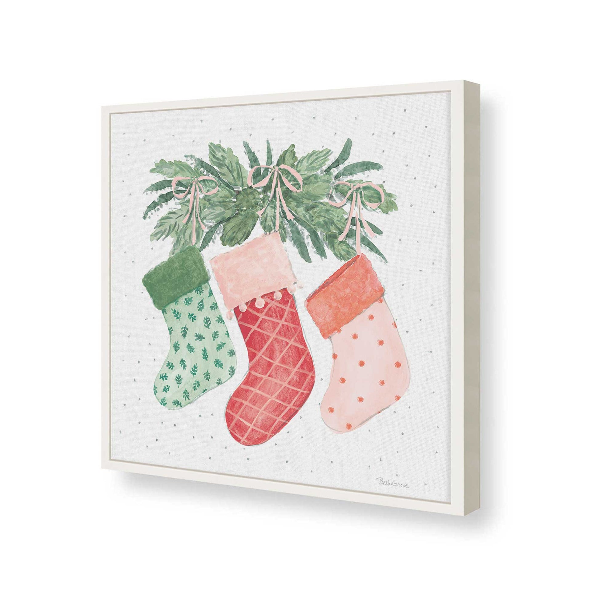 [Color:Opaque White], Picture of art in a Opaque White frame of the corner