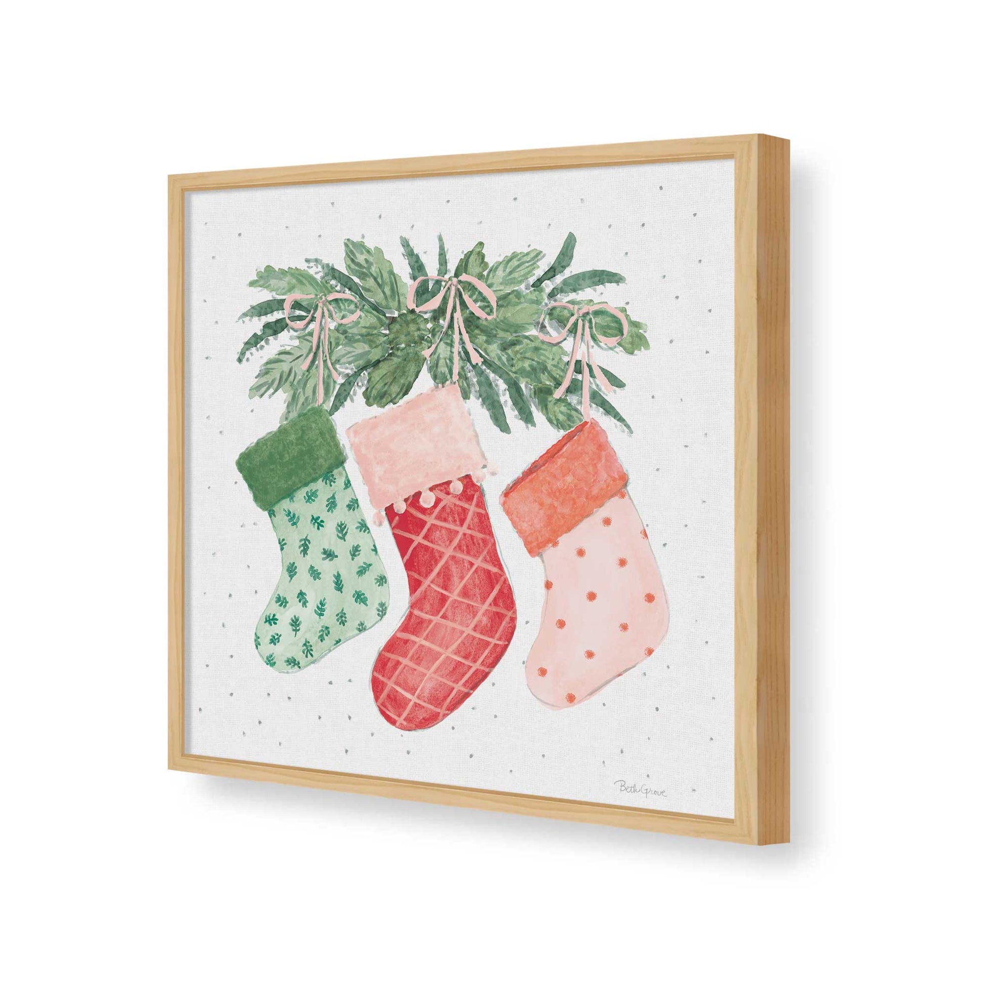 [Color:Espresso], Picture of art in a Espresso frame of the corner