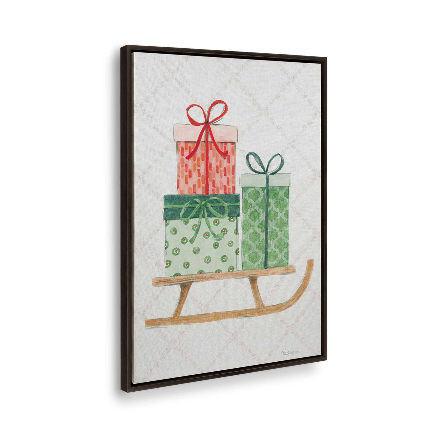 [Color:Espresso], Picture of the corner of the art