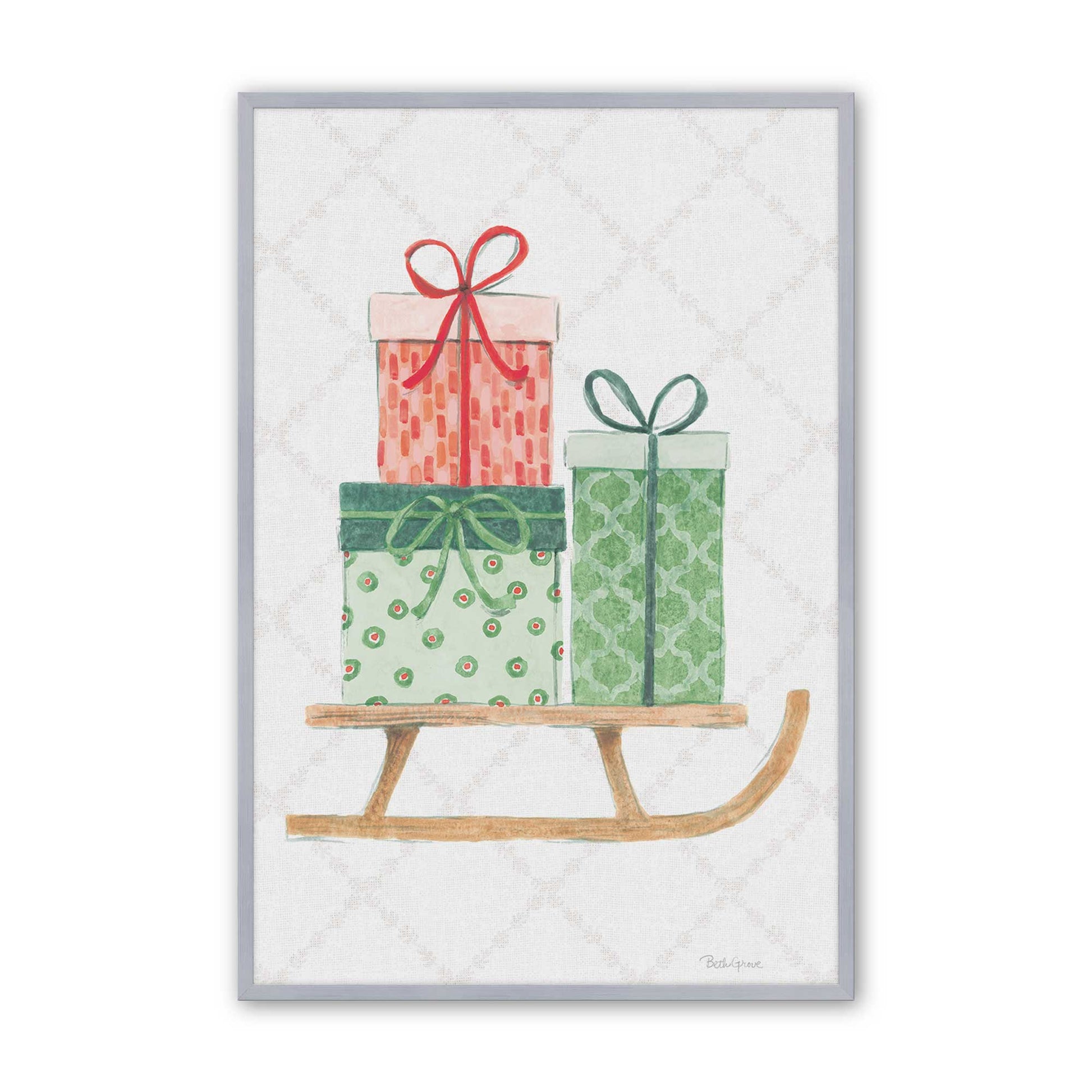 [Color:Polished Chrome], Picture of art in a Polished Chrome frame