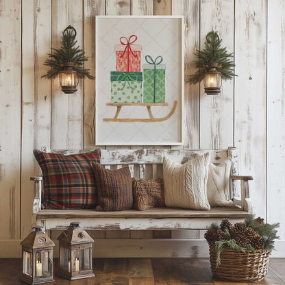 Picture of art in a room