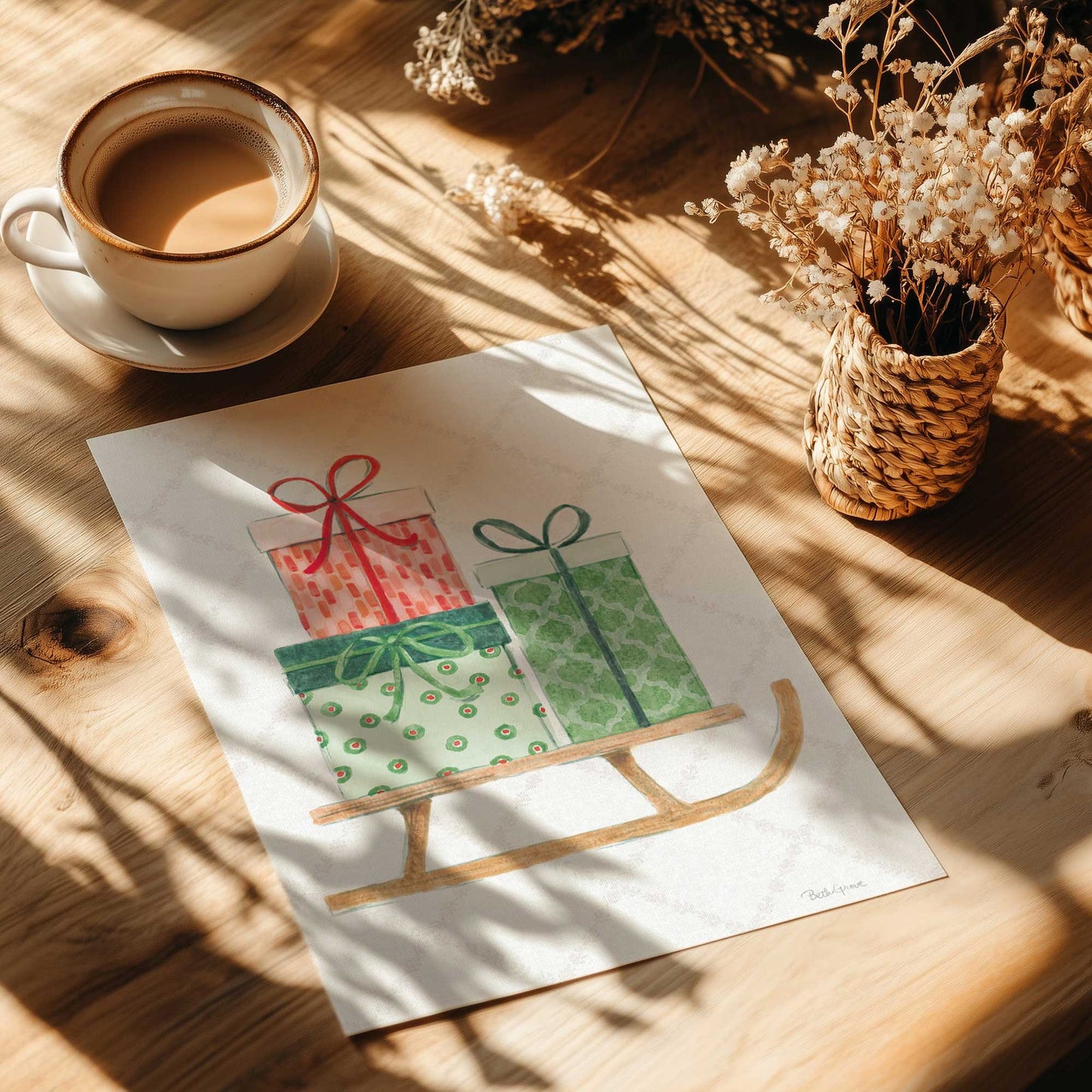 [Color:Rolled Print], Picture of close up of art