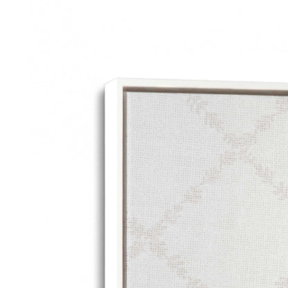 [Color:Opaque White], Picture of art in a White frame at an angle