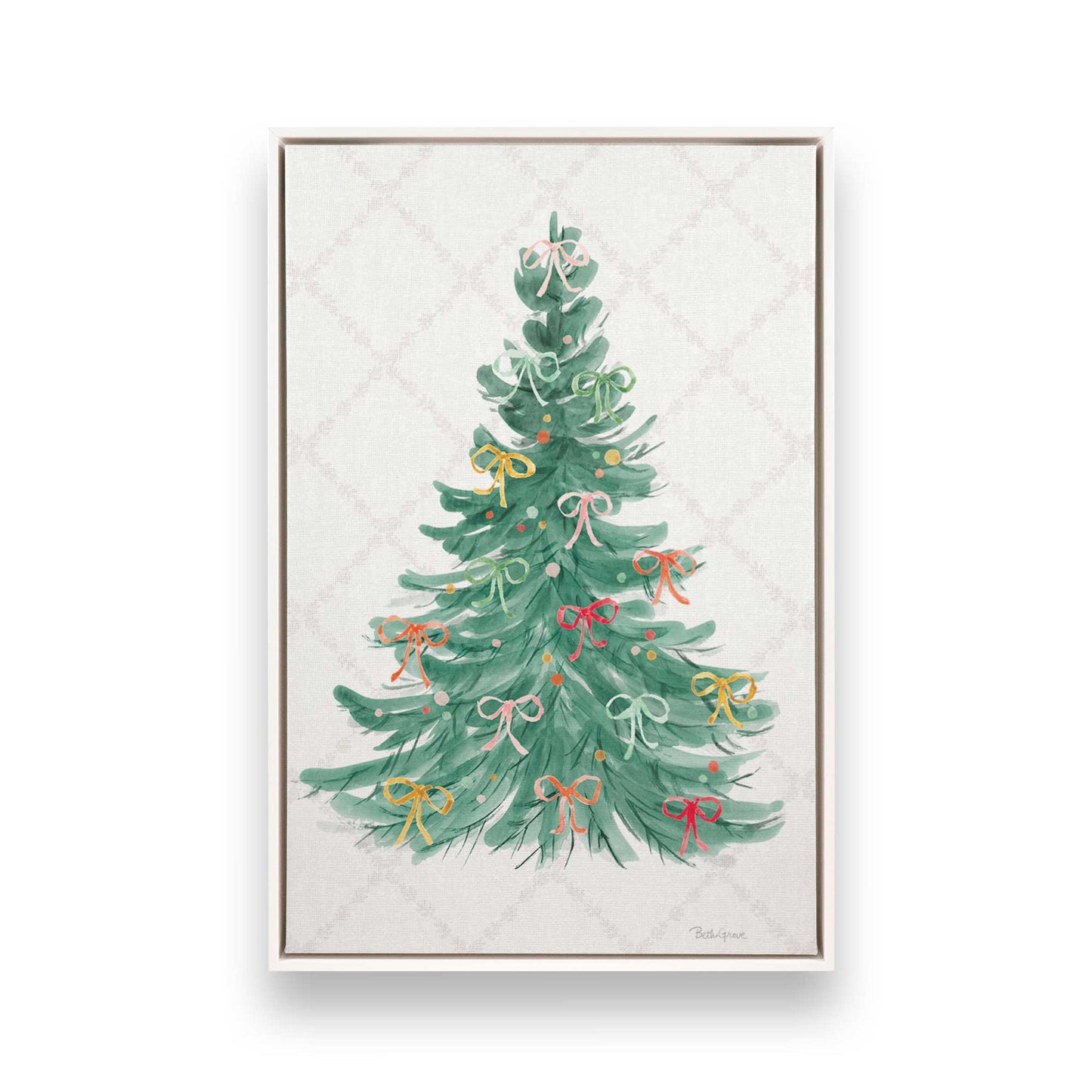 [Color:Opaque White], Picture of art in a White frame