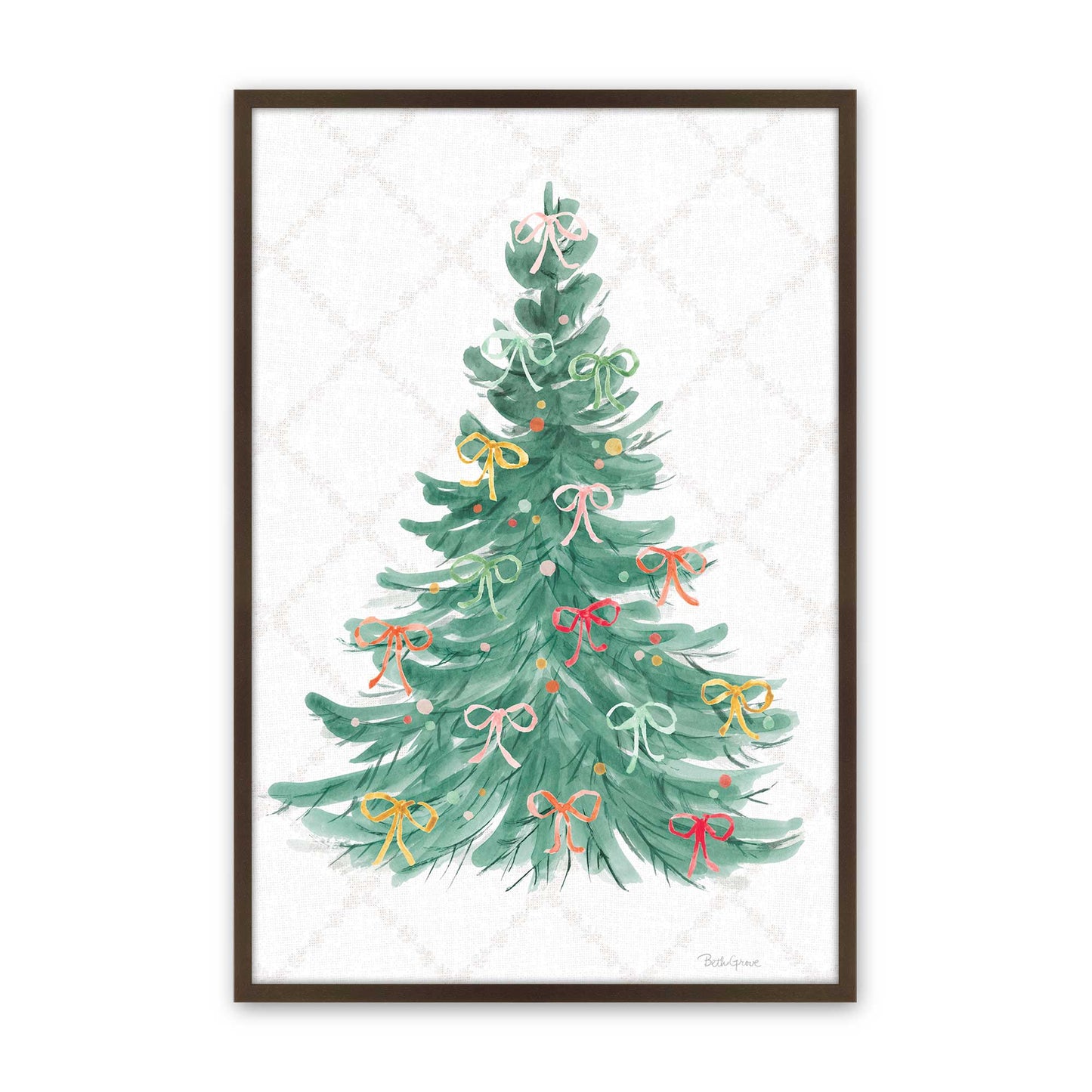 [Color:Belvinder Brown], Picture of art in a Belvinder Brown frame