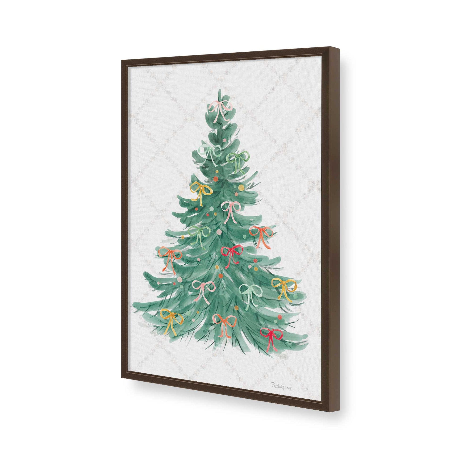 [Color:Belvinder Brown], Picture of art in a Belvinder Brown frame of the corner