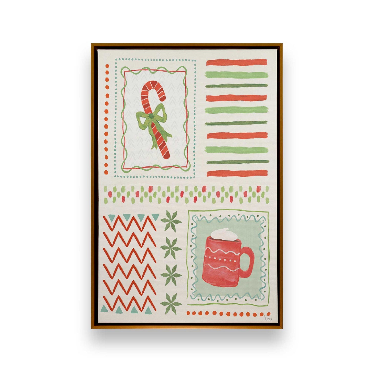 [Color:Polished Gold], Picture of art in a Polished Gold frame