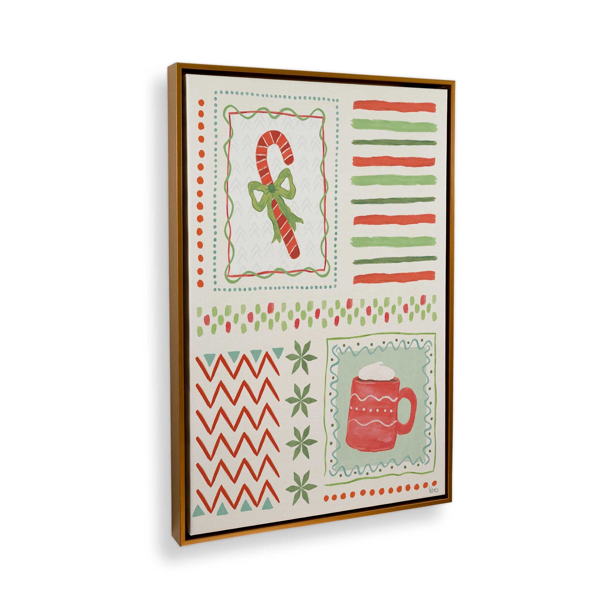 [Color:Polished Gold], Picture of the corner of the art