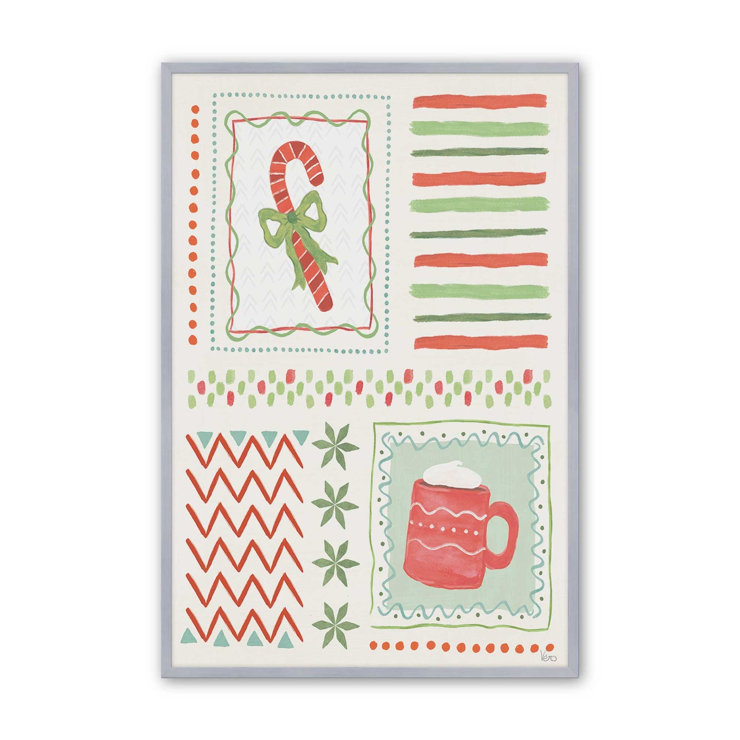 [Color:Polished Chrome], Picture of art in a Polished Chrome frame