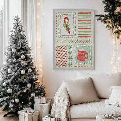 Picture of art in a room