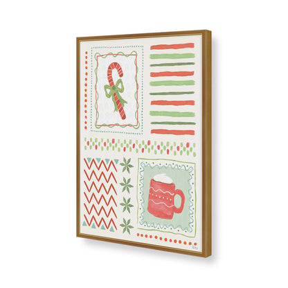 [Color:Polished Gold], Picture of art in a Polished Gold frame of the corner