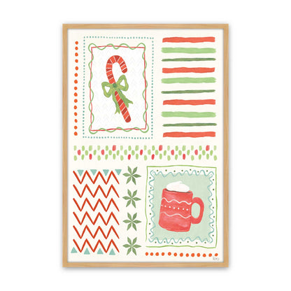 [Color:American Maple], Picture of art in a American Maple frame