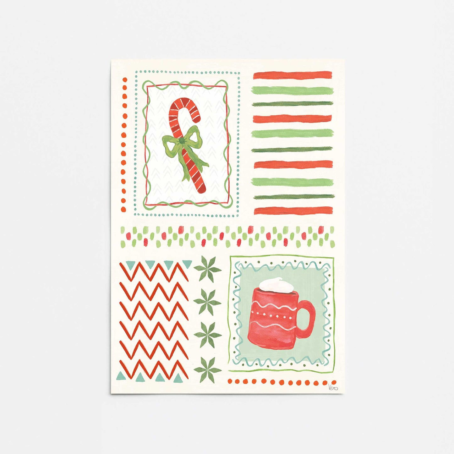 [Color:Rolled Print], Picture of close up of art