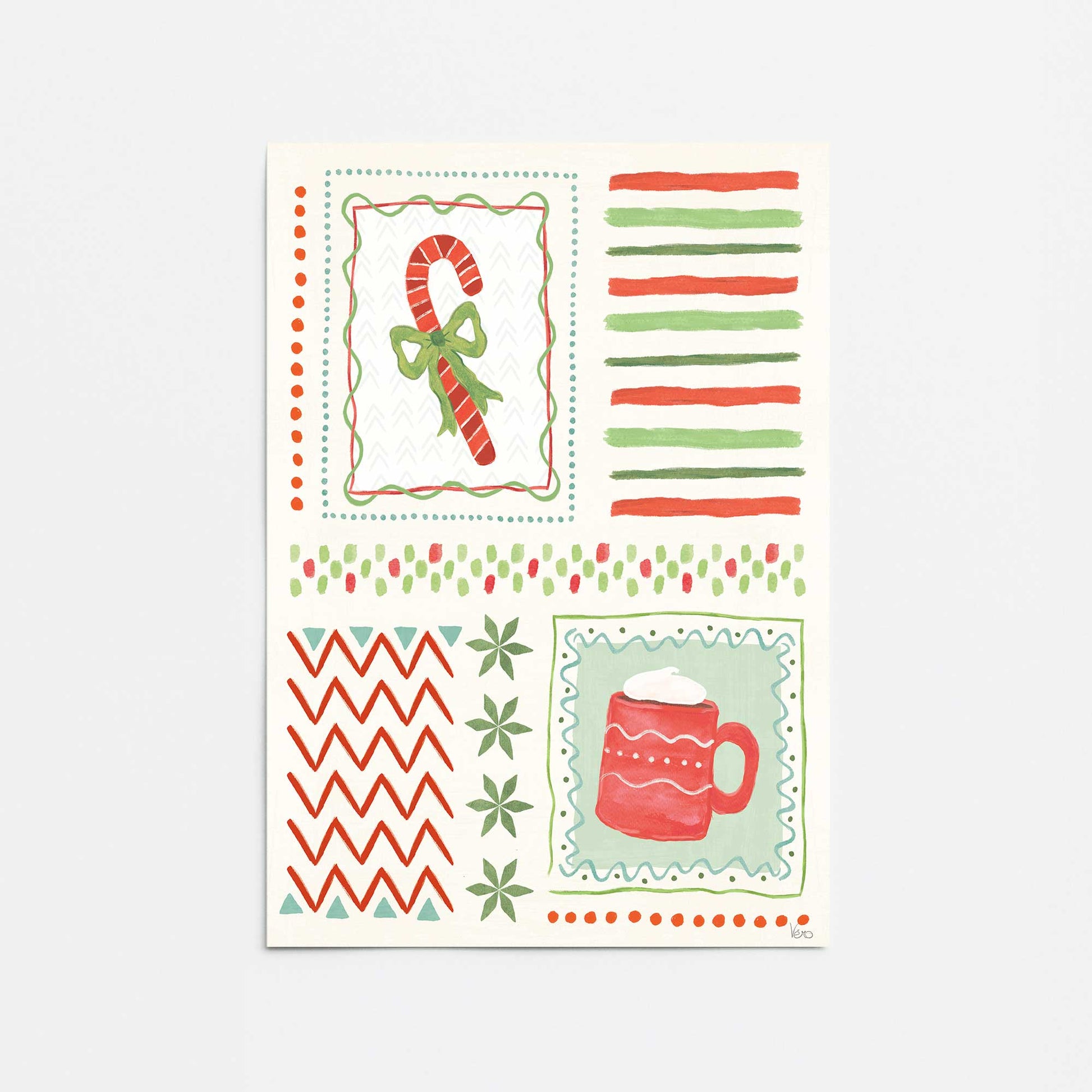 [Color:Rolled Print], Picture of close up of art