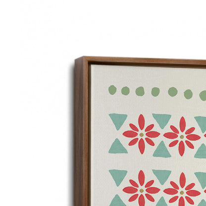 [Color:Walnut], Picture of art in a Walnut frame at an angle