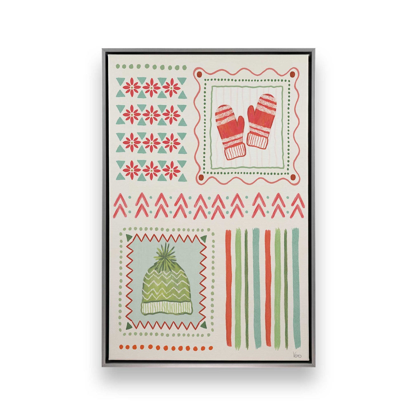 [Color:Polished Chrome], Picture of art in a Polished Chrome frame