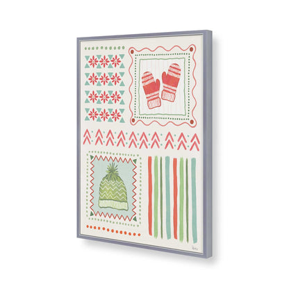 [Color:Polished Chrome], Picture of art in a Polished Chrome frame of the corner