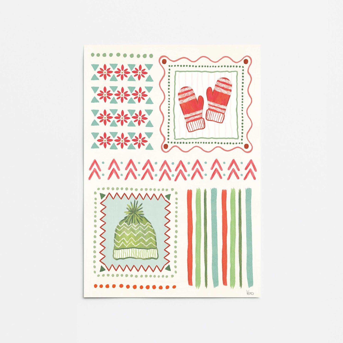 [Color:Rolled Print], Picture of close up of art