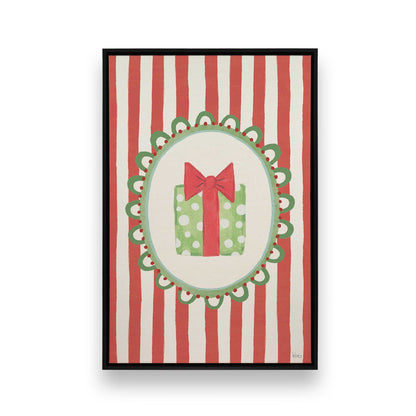 [Color:Satin Black], Picture of art in a Satin Black frame