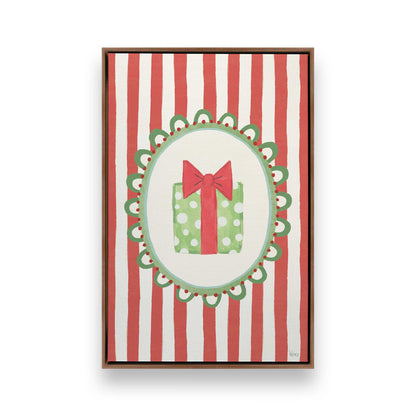 [Color:Walnut], Picture of art in a Walnut frame