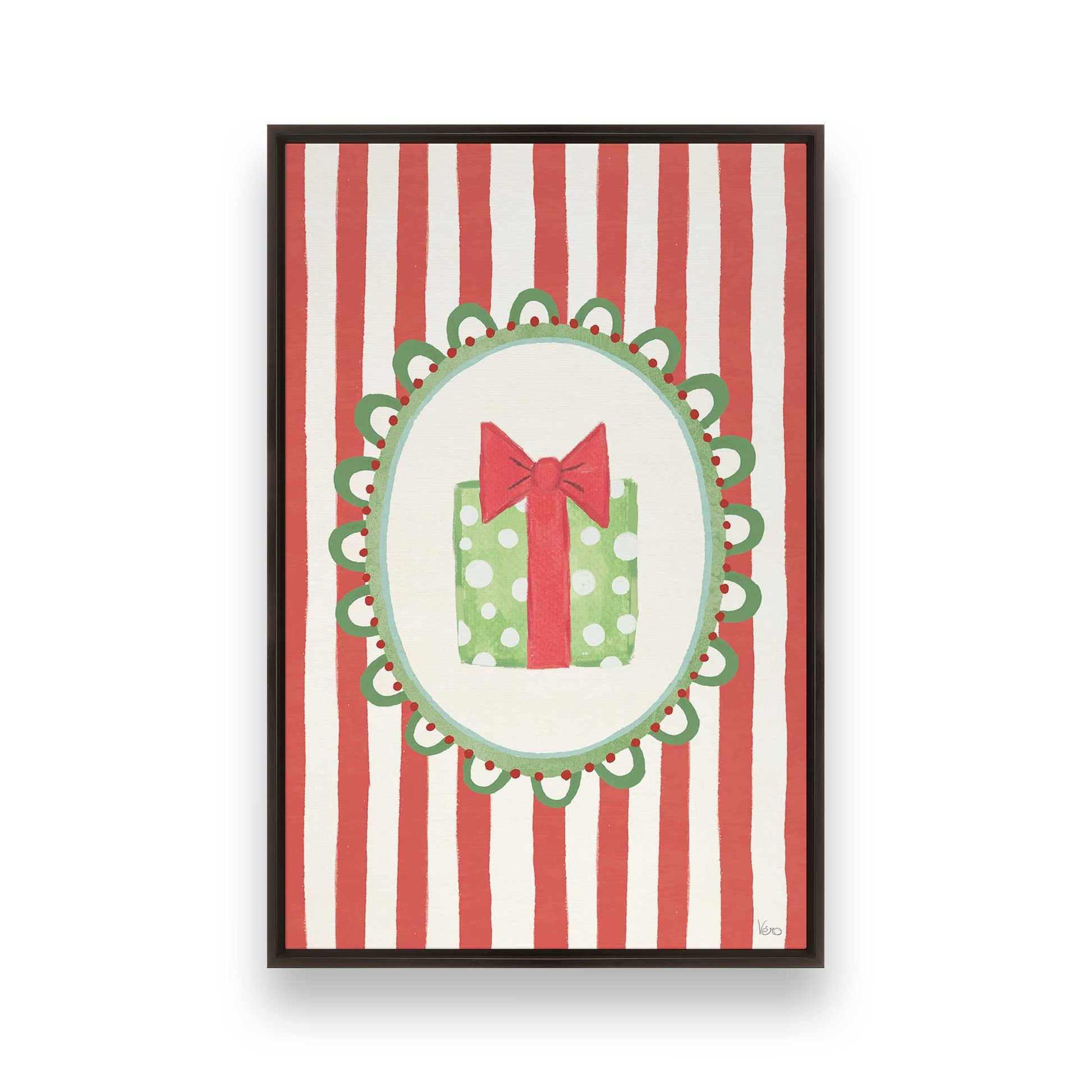 [Color:Espresso], Picture of art in an Espresso frame