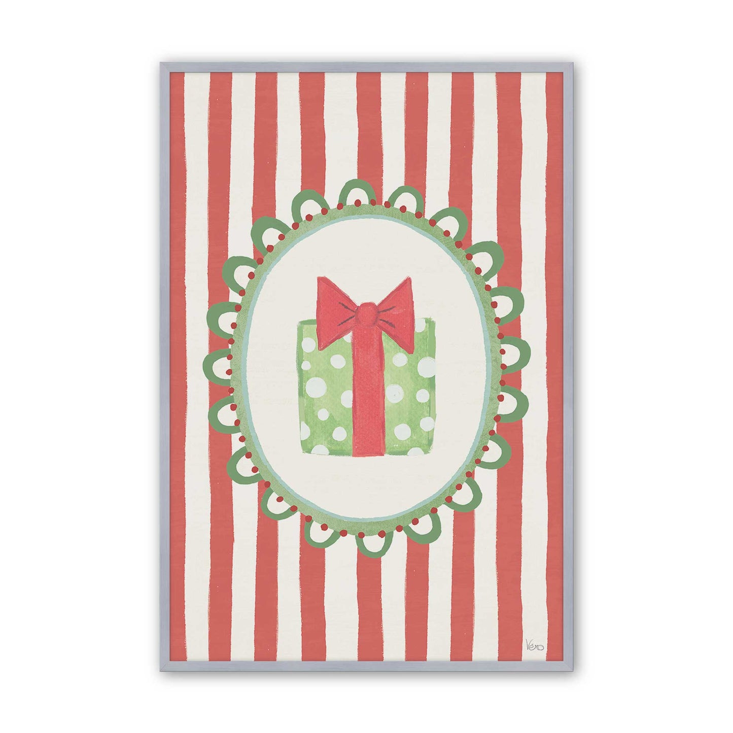 [Color:Polished Chrome], Picture of art in a Polished Chrome frame