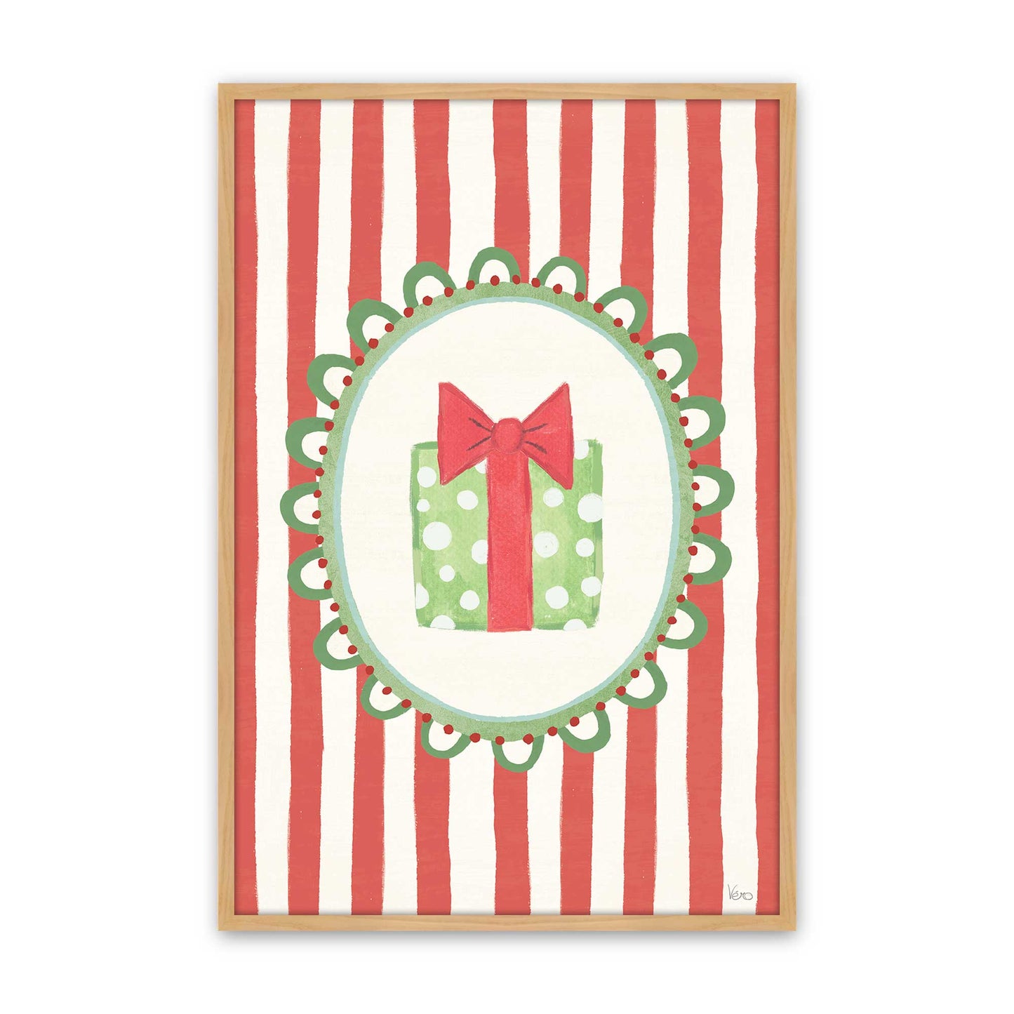 [Color:American Maple], Picture of art in an American Maple frame