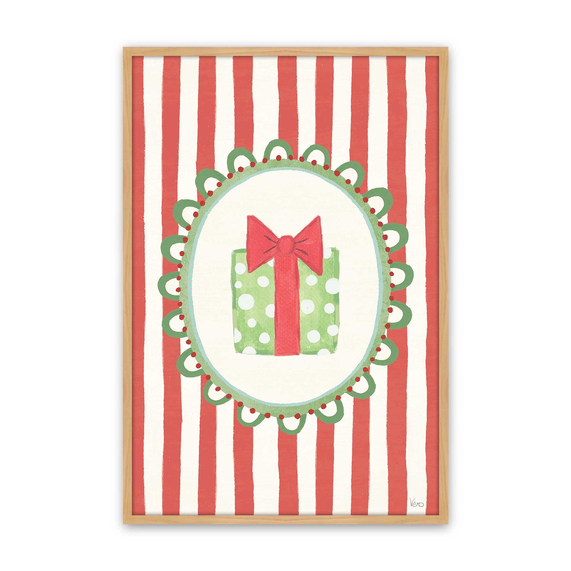 [Color:American Maple], Picture of art in an American Maple frame