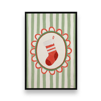 [Color:Satin Black], Picture of art in a Satin Black frame