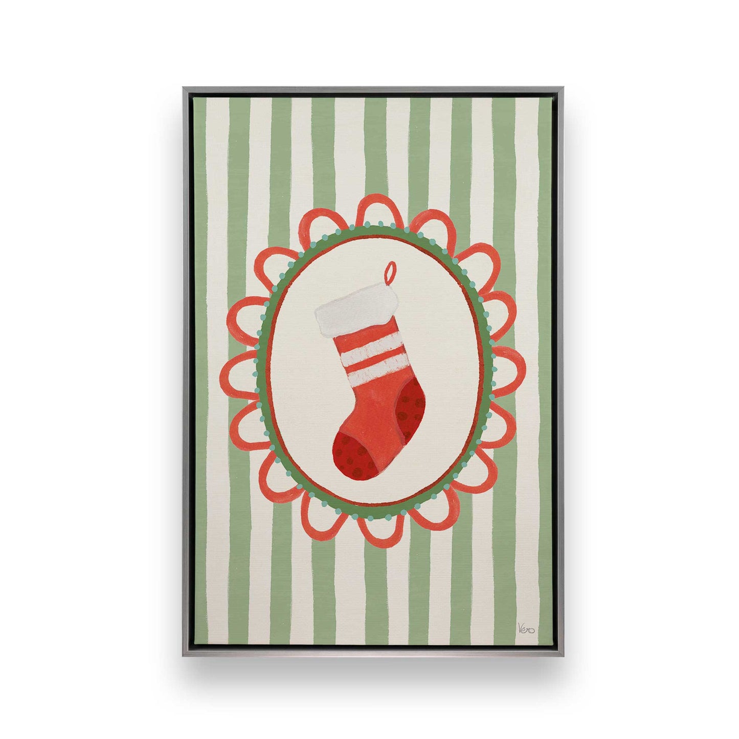 [Color:Polished Chrome], Picture of art in a Polished Chrome frame