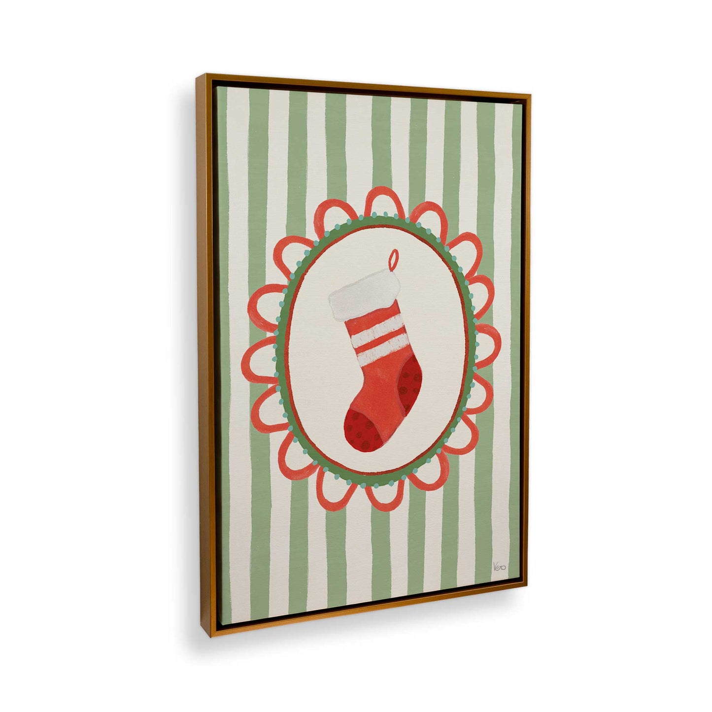 [Color:Polished Gold], Picture of the corner of the art