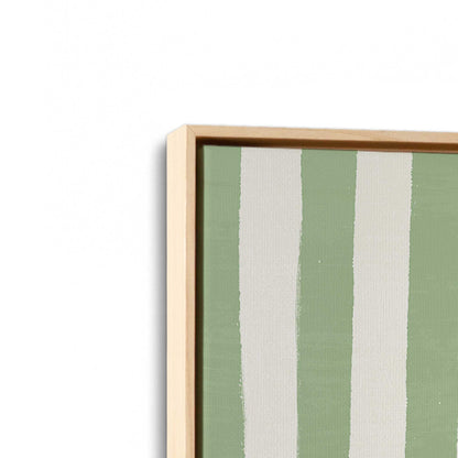 [Color:American Maple], Picture of art in a American Maple frame at an angle