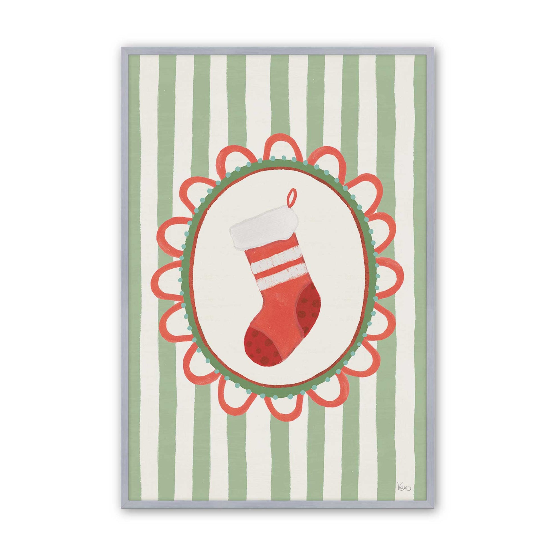 [Color:Polished Chrome], Picture of art in a Polished Chrome frame