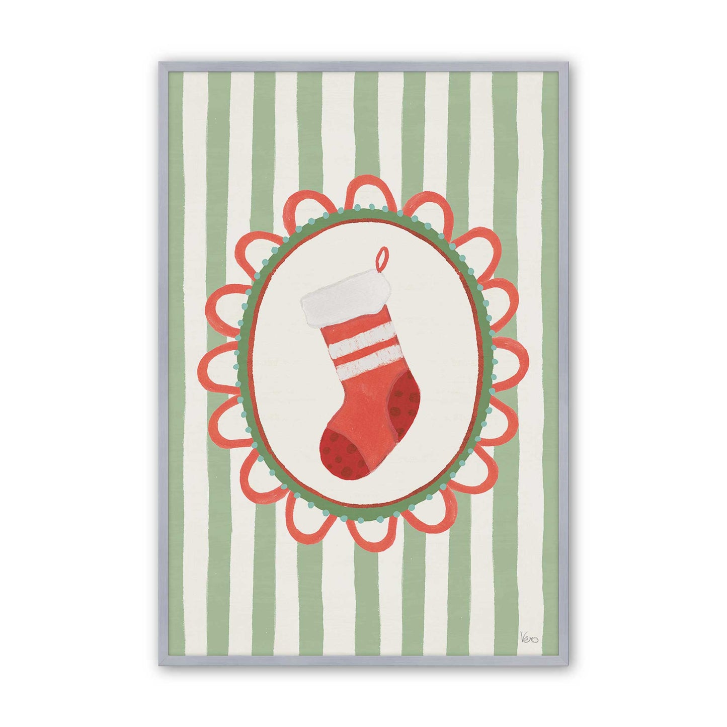 [Color:Polished Chrome], Picture of art in a Polished Chrome frame